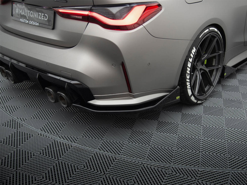 Divisores laterales traseros Maxton Design Street Plus V3 - BMW M4 G82/G83