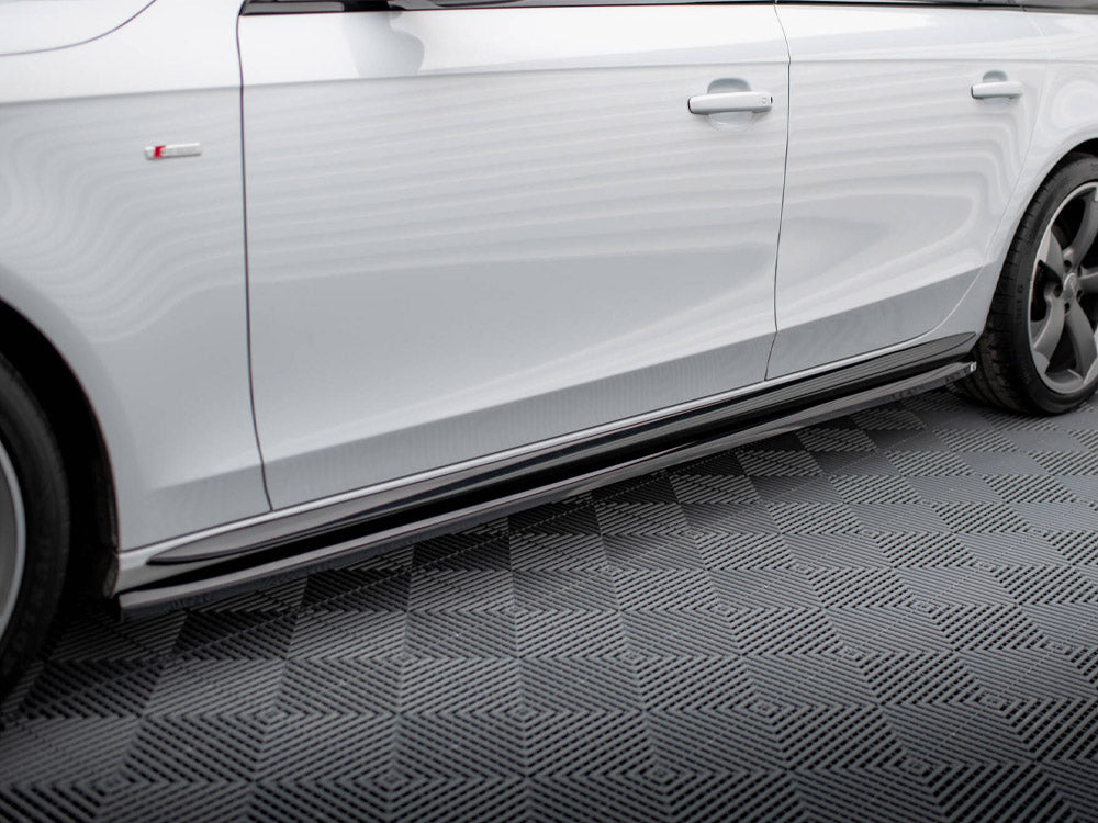 Maxton Design Street Plus Side Skirt Diffusers V3 - Audi S4 B8