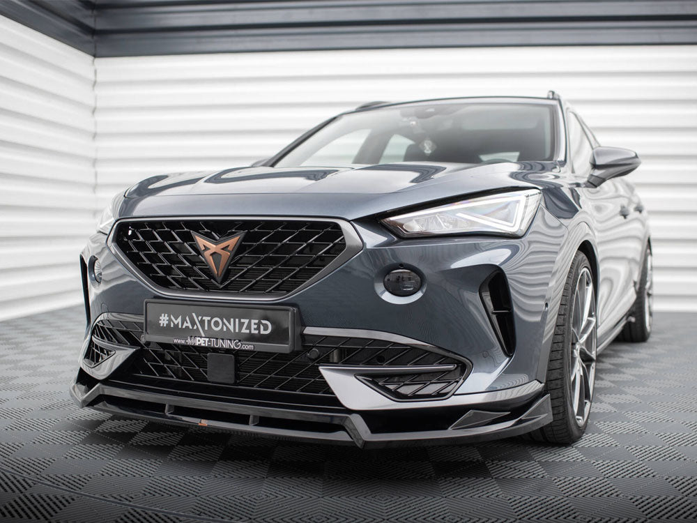 Maxton Design Street Plus Front Splitter V4 to suit Cupra Formentor Pre-Facelift