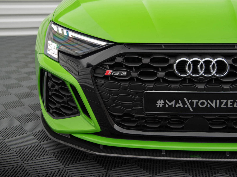 Maxton Design Carbon Fibre Front Splitter - Audi RS3 8Y