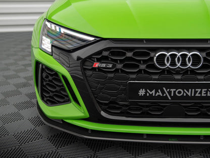 Maxton Design Carbon Fibre Front Splitter - Audi RS3 8Y