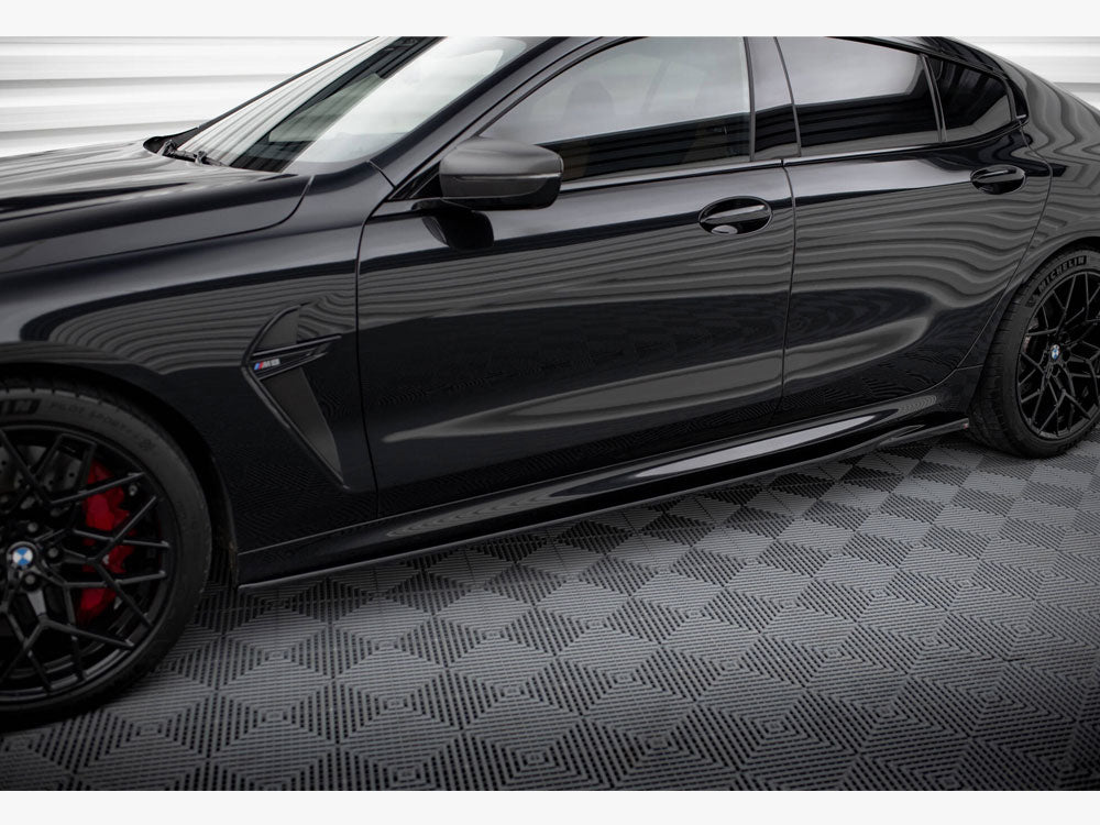 Maxton Design Street Plus Side Skirt Diffusers - BMW M8 F93 Gran Coupe