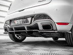 Maxton Design Street Plus Central Rear Splitter - Renault Clio RS Mk4 200/220