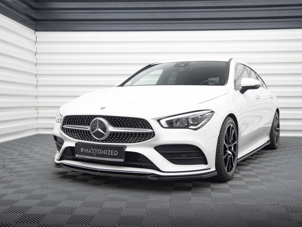 Maxton Design Street Plus Front Splitter V1 - Mercedes CLA35 AMG C118