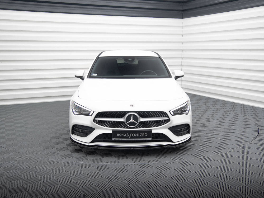 Maxton Design Street Plus Front Splitter V1 - Mercedes CLA35 AMG C118