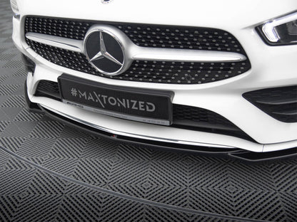 Maxton Design Street Plus Front Splitter V1 - Mercedes CLA35 AMG C118