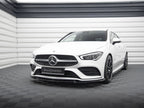 Lame de pare-chocs avant Maxton Design Street Plus V2 - Mercedes CLA35 AMG C118