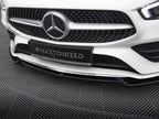 Lame de pare-chocs avant Maxton Design Street Plus V2 - Mercedes CLA35 AMG C118