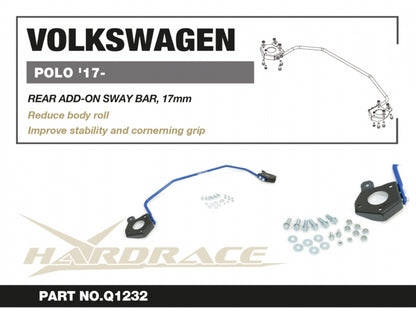 Hardrace Rear Add-On Anti-Roll Bar - VW Polo GTI Mk6 (AW/BZ)