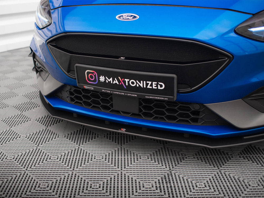 Maxton Design Street Pro Front Splitter - Ford Focus ST Mk4