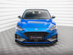 Maxton Design Street Pro Front Splitter + Flaps - Ford Focus ST Mk4