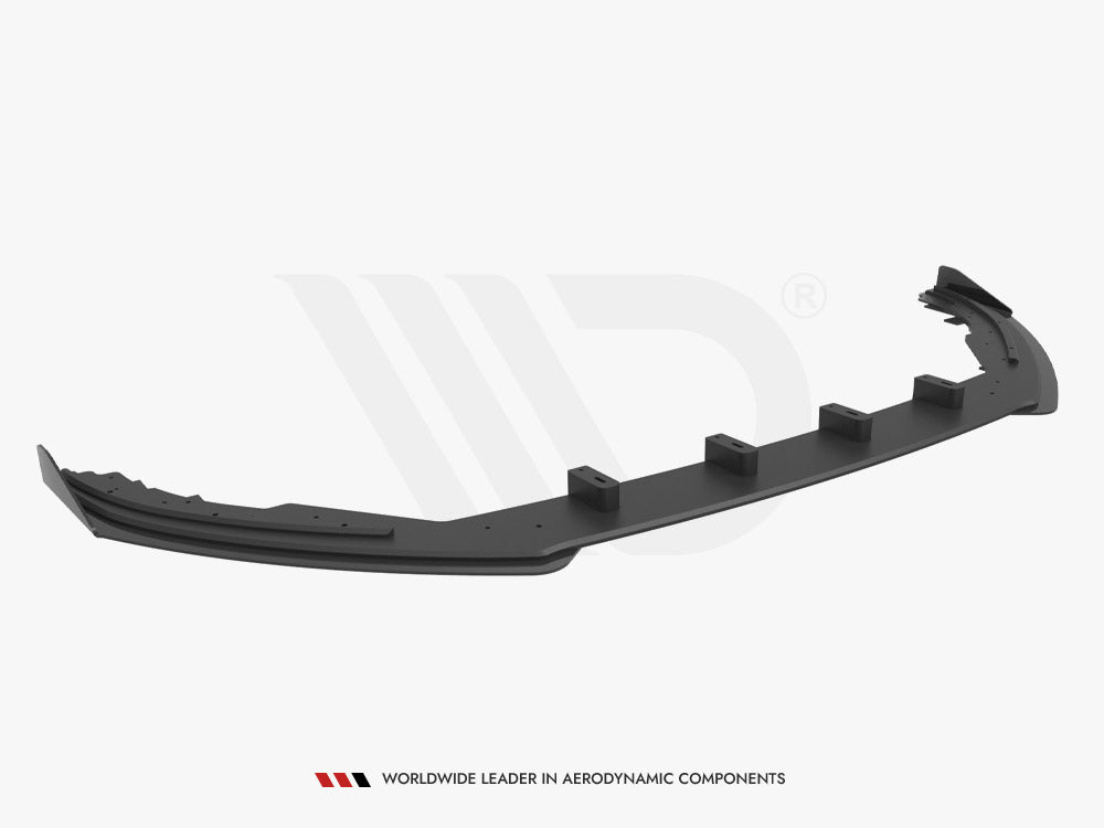 Maxton Design Street Pro Front Splitter + Flaps - Ford Focus ST Mk4