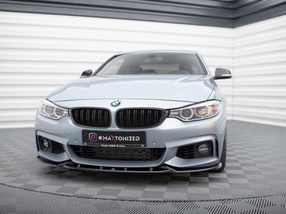 Maxton Design Street Plus Front Splitter V3 - BMW 435i 440i F32/F33/F36