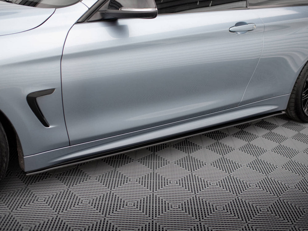 Maxton Design Street Pro Side Skirt Diffusers - BMW 435i/440i F32/F33/F36