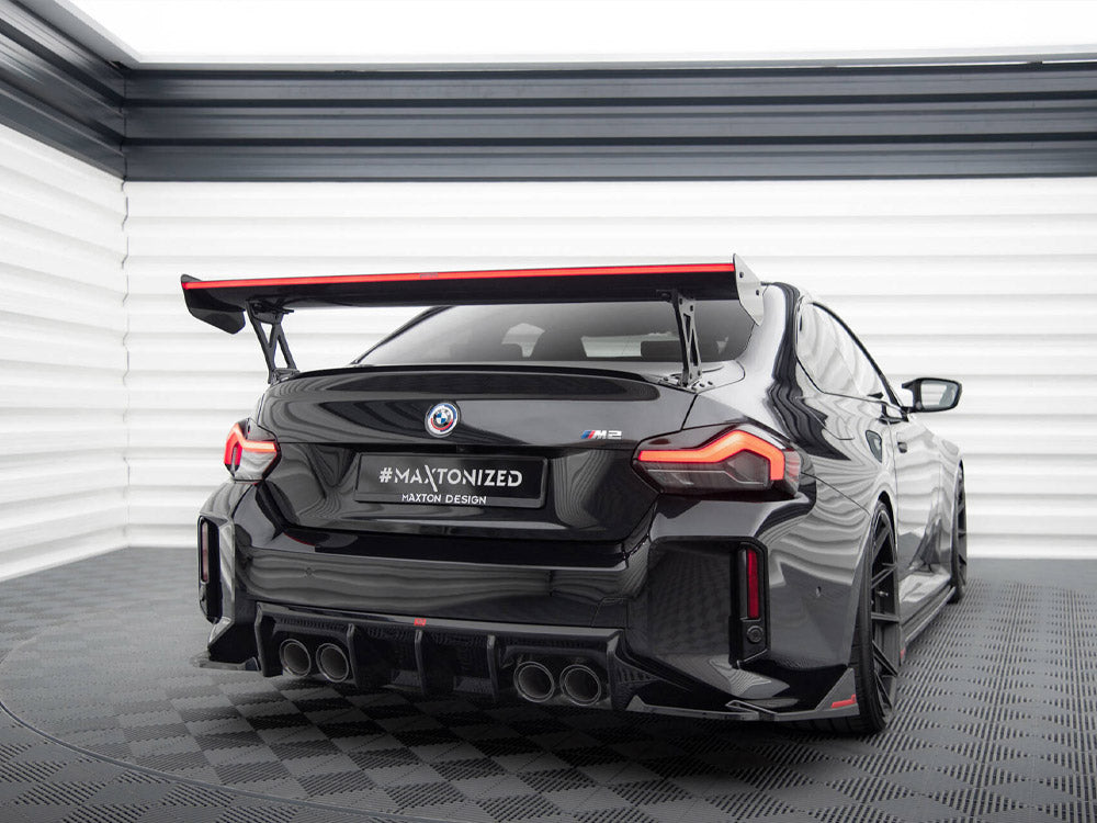 Maxton Design Carbon Fibre Spoiler With LED - BMW M240i G42 & M2 G87