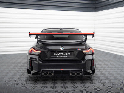 Maxton Design Carbon Fibre Spoiler With LED - BMW M240i G42 & M2 G87