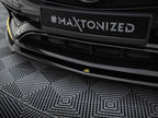 Divisor delantero Maxton Design Street Plus V4 - Mercedes CLA 45 AMG Aero C117 Facelift