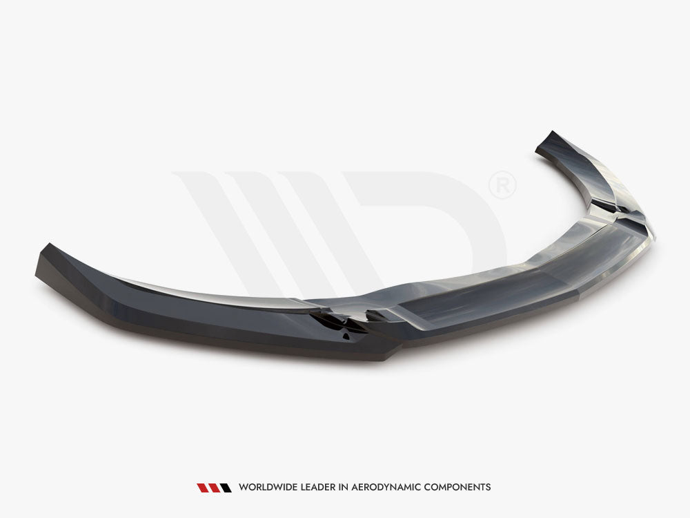 Maxton Design Street Plus Front Splitter V4 - Mercedes CLA45 AMG Aero C117 Facelift