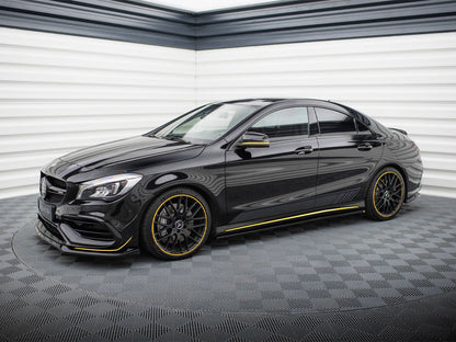 Maxton Design Street Plus Side Skirt Diffusers - Mercedes CLA45 AMG Aero C117 Facelift