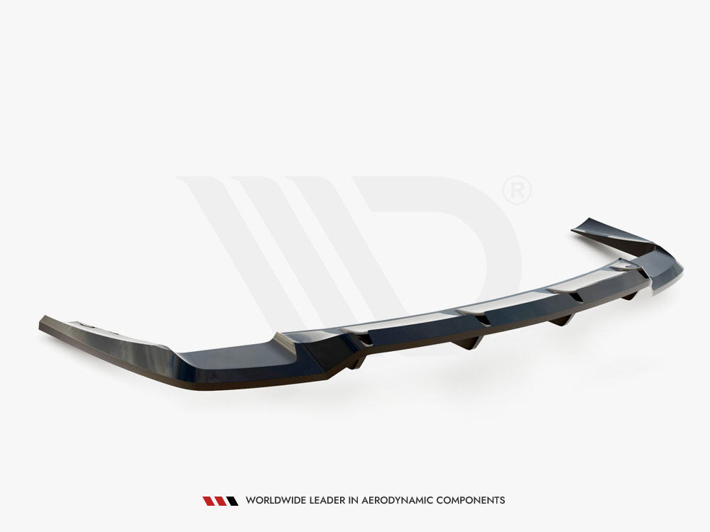 Maxton Design Street Plus Central Rear Splitter - Mercedes CLA45 AMG Aero C117 Facelift