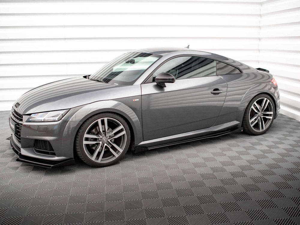 Maxton Design Street Pro Side Skirt Diffusers + Flaps - Audi TTS 8S