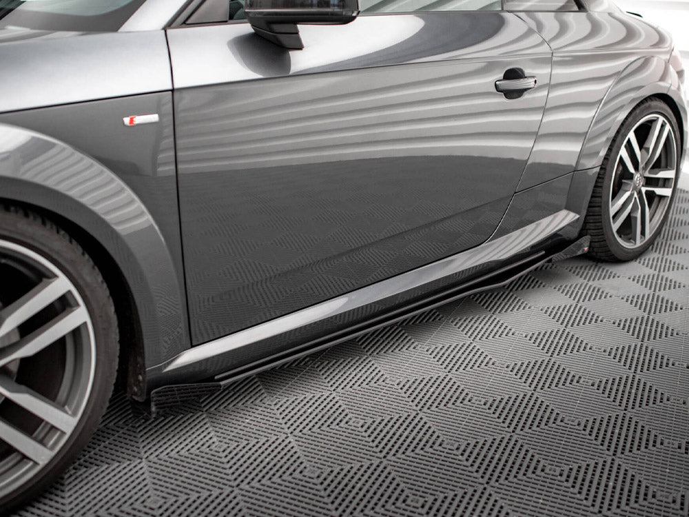 Maxton Design Street Pro Side Skirt Diffusers + Flaps - Audi TTS 8S