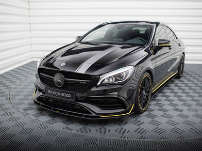 Maxton Design Street Pro Front Splitter - Mercedes CLA45 AMG C117 Facelift