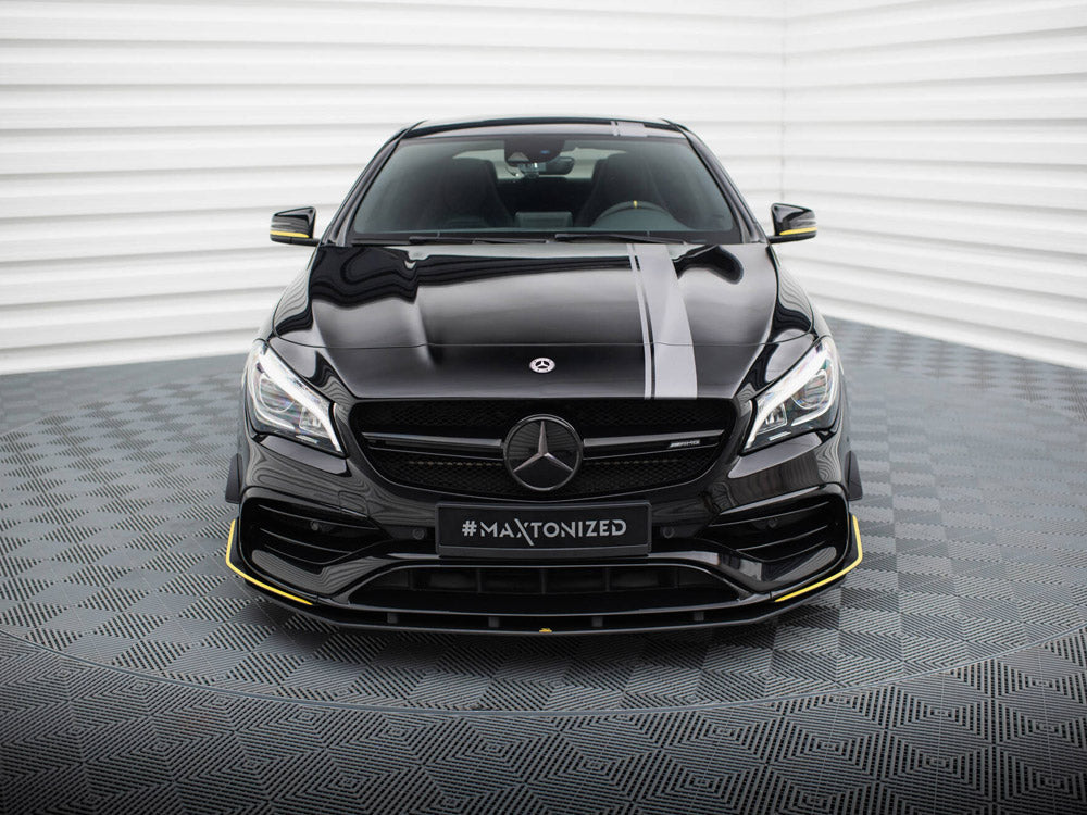 Maxton Design Street Pro Front Splitter - Mercedes CLA45 AMG C117 Facelift