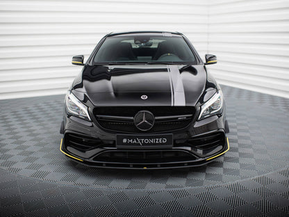 Maxton Design Street Pro Front Splitter - Mercedes CLA45 AMG C117 Facelift