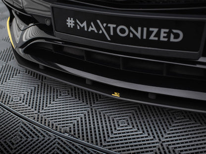 Maxton Design Street Pro Front Splitter - Mercedes CLA45 AMG C117 Facelift