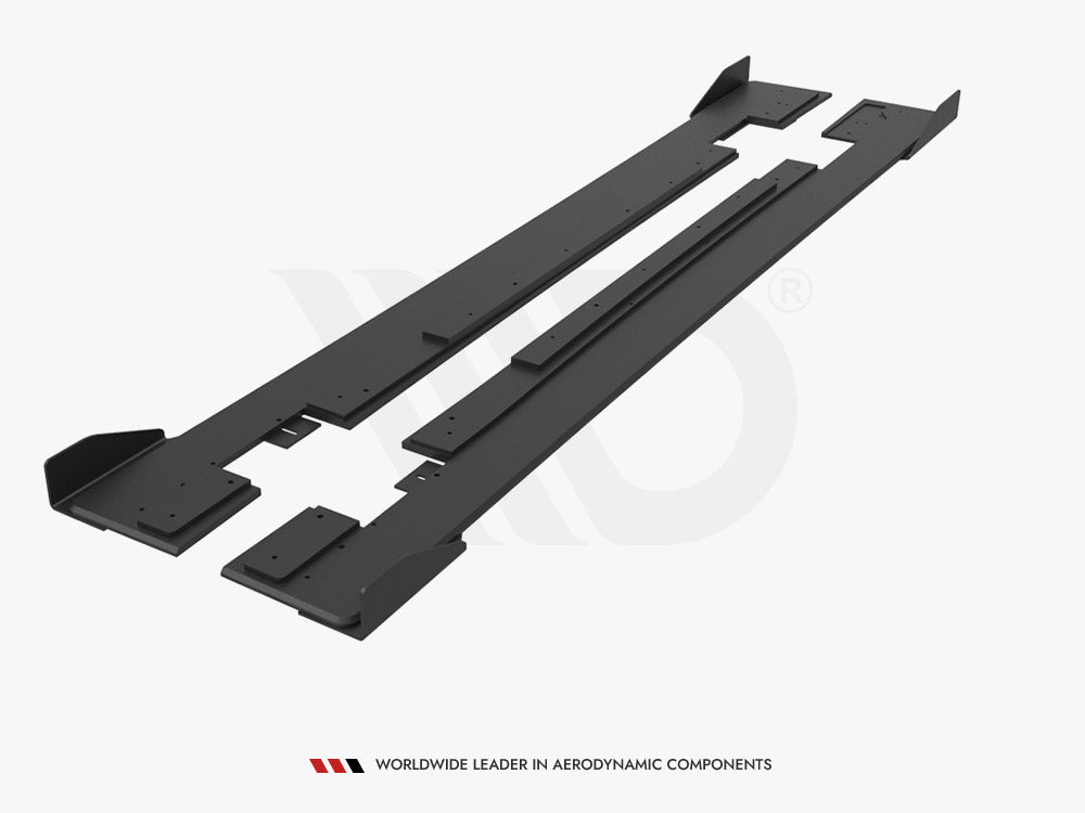 Difusores y aletas laterales Maxton Design Street Pro - Mercedes CLA 45 AMG C117 Facelift