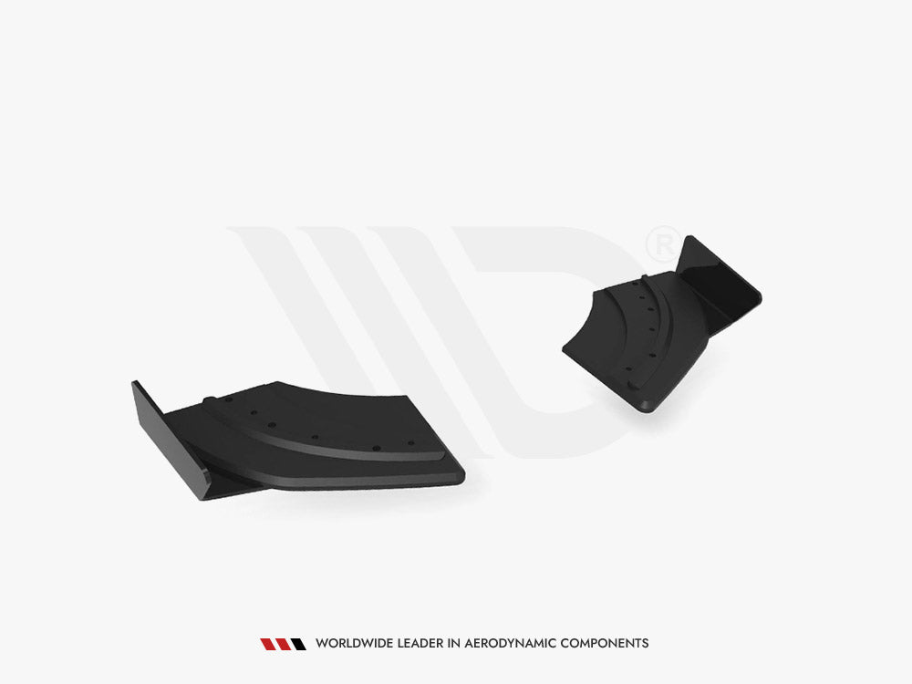 Maxton Design Street Pro Rear Side Splitters + Flaps - VW Scirocco R