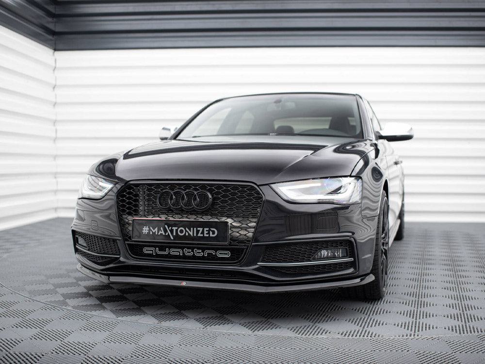 Maxton Design Street Plus Front Splitter V1 - Audi S4 B8 Facelift