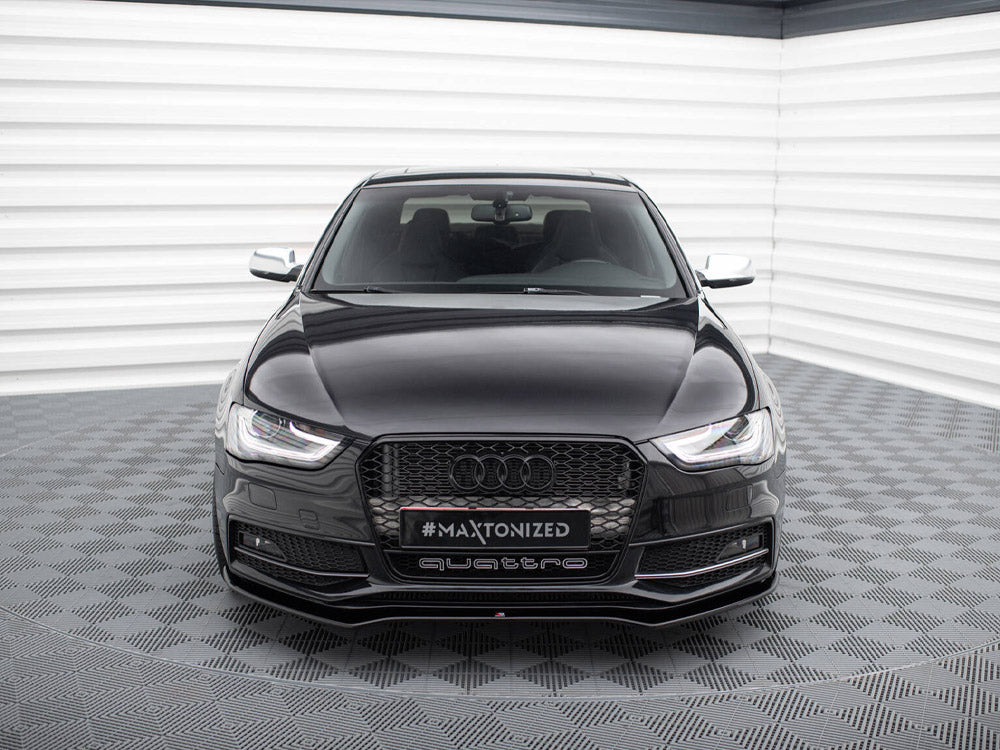 Maxton Design Street Plus Front Splitter V2 - Audi S4 B8 Facelift