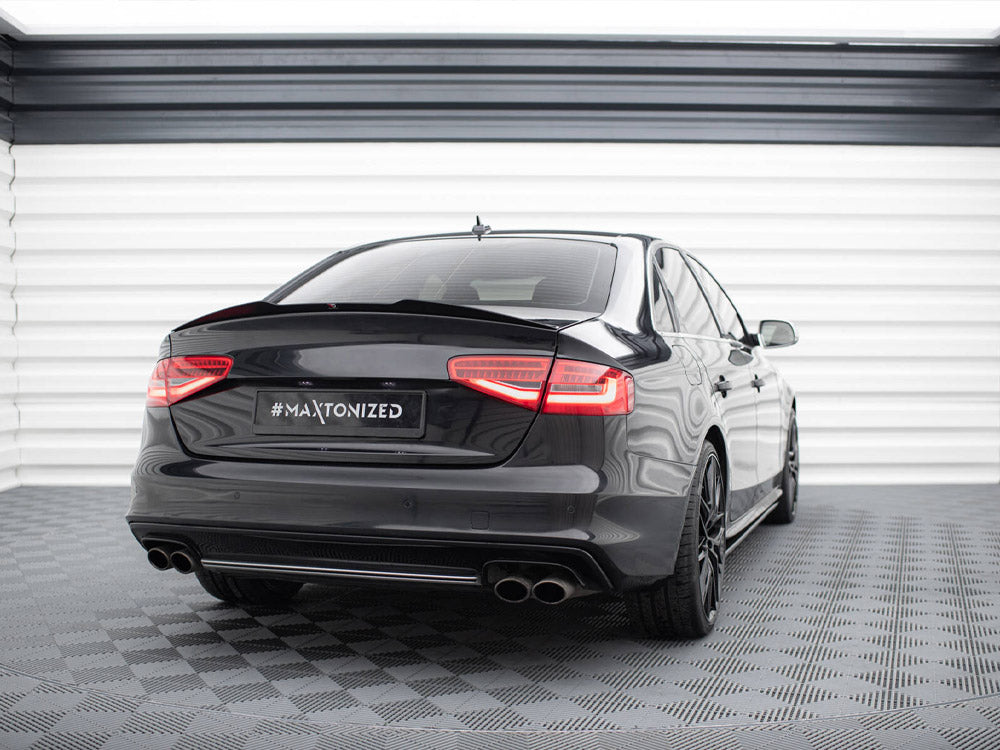 Maxton Design Street Plus Spoiler Cap - Audi S4 B8 Saloon Facelift