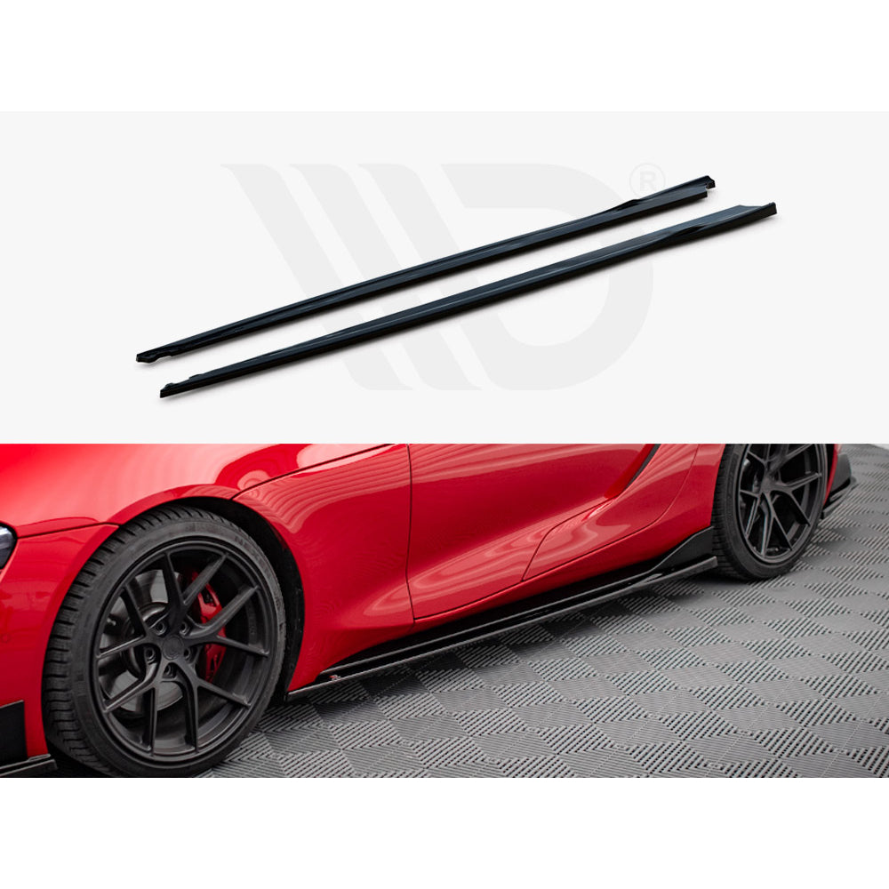 Maxton Design Street Plus Side Skirt Diffusers V3 - Toyota GR Supra