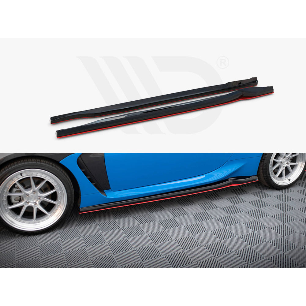 Maxton Design Street Plus Side Skirt Diffusers V2 - Toyota GR86