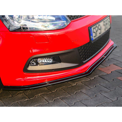 Maxton Design Street Plus Front Splitter V2 - VW Polo GTI Mk5 (6R)