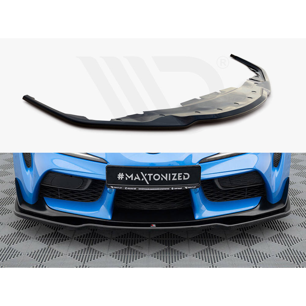 Maxton Design Street Plus Front Splitter V2 - Toyota GR Supra