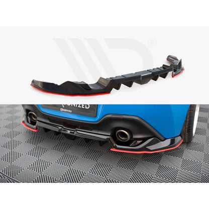 Maxton Design Street Plus Central Rear Splitter V2 - Toyota GR86