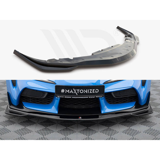 Maxton Design Street Plus Front Splitter V1 - Toyota GR Supra