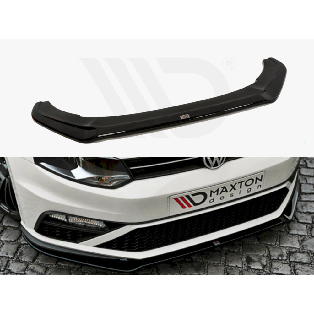 Maxton Design Street Plus Front Splitter V2 - VW Polo GTI Mk5 (6C)