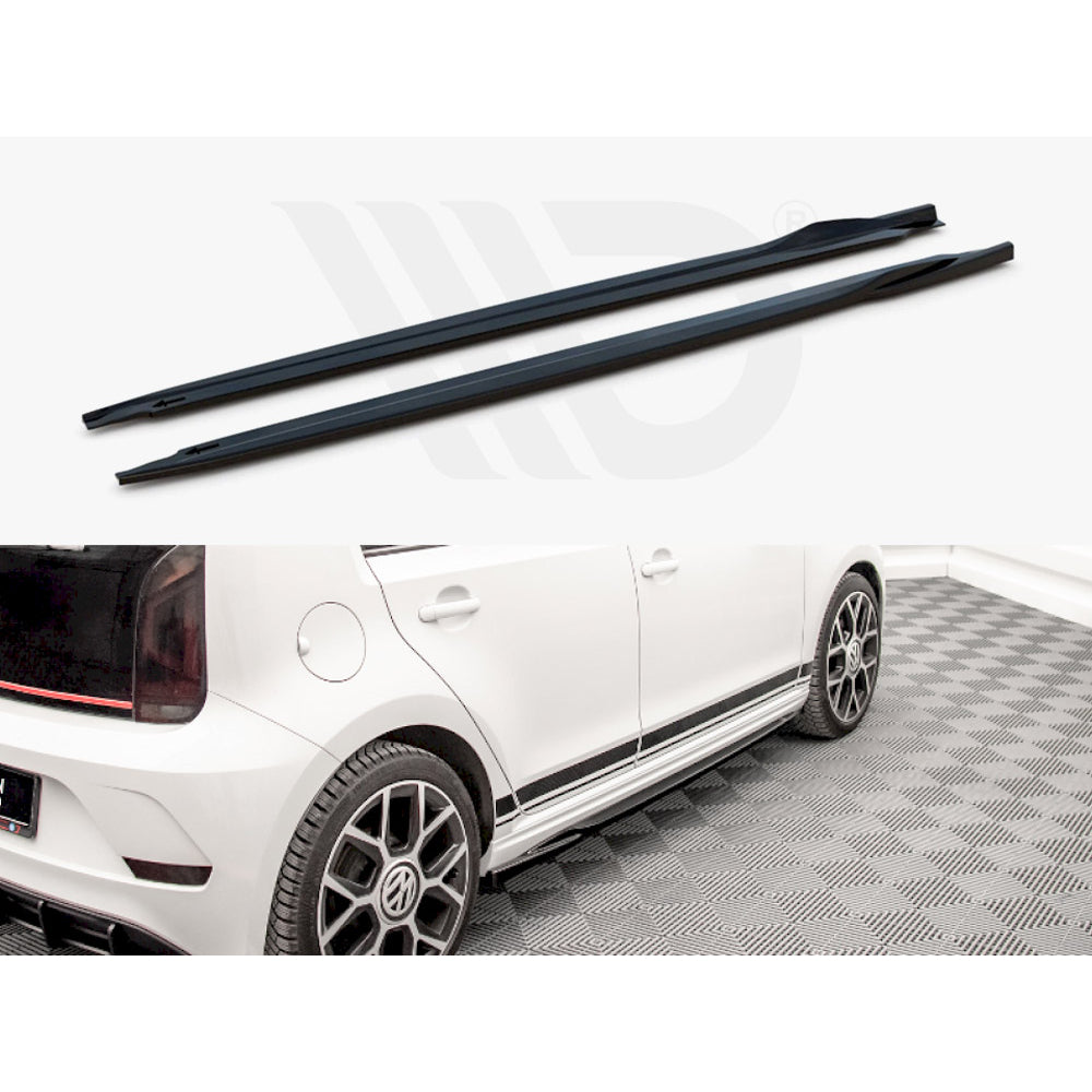 Maxton Design Street Plus Side Skirt Diffusers - VW Up! GTI