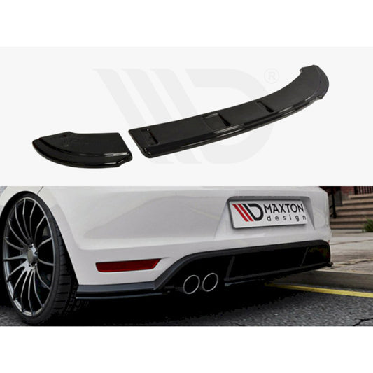 Maxton Design Street Plus Central Rear Splitter - VW Polo GTI Mk5 (6C)