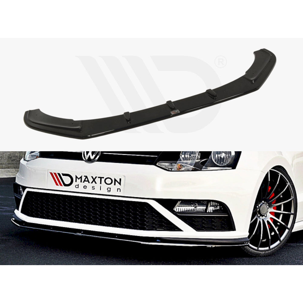 Maxton Design Street Plus Front Splitter V1 - VW Polo GTI Mk5 (6C)