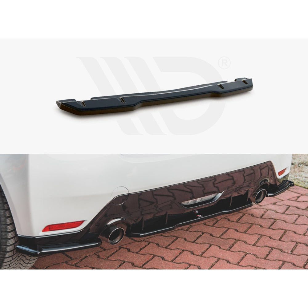 Maxton Design Street Plus Central Rear Splitter - Toyota GR Yaris