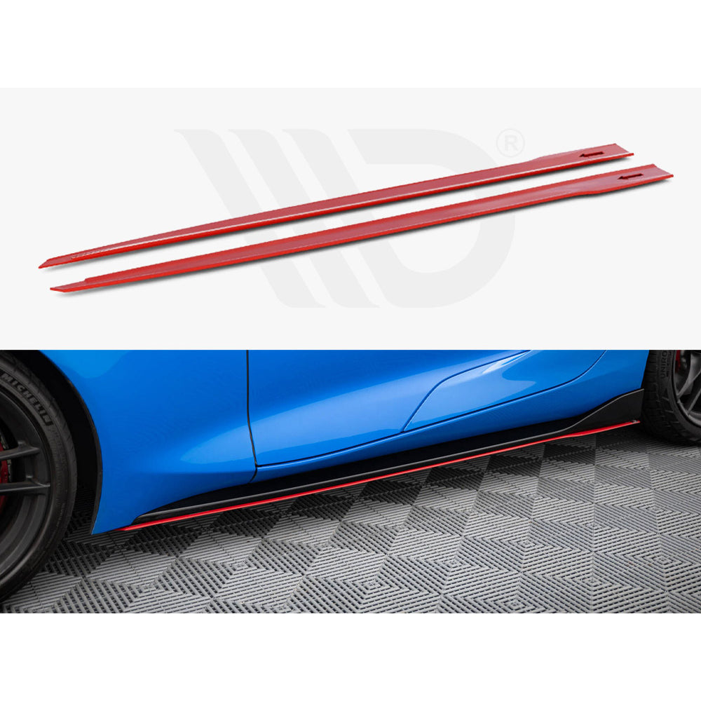 Difusores de faldones laterales Maxton Design Street Plus V2 - Toyota GR Supra