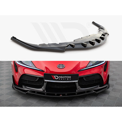 Maxton Design Street Plus Front Splitter V4 - Toyota GR Supra