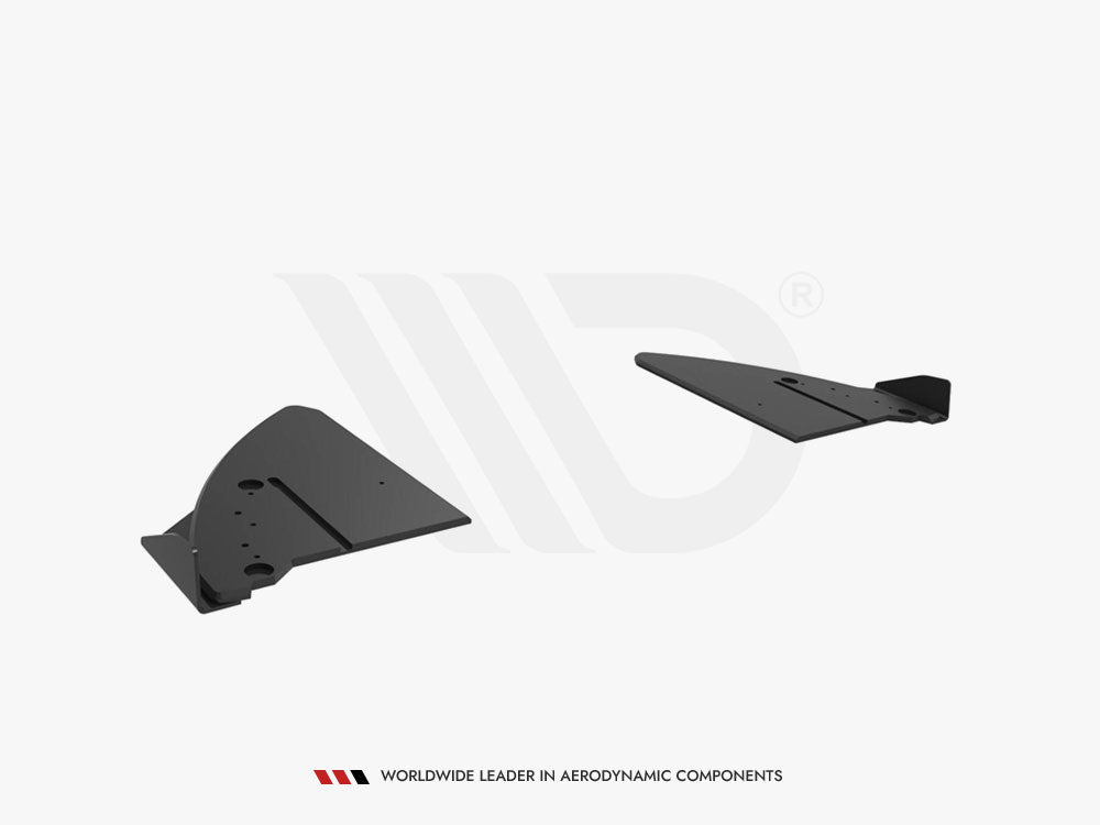 Maxton Design Street Pro Rear Side Splitters V1 + Flaps - Toyota GR86