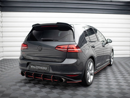 Maxton Design Street Plus Spoiler Cap 3D - VW Golf R Mk7